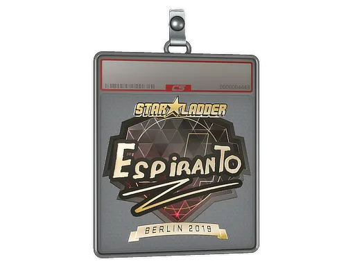Sticker Slab | EspiranTo (Gold) | Berlin 2019