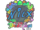 Sticker | nicx (Holo) | Budapest 2025