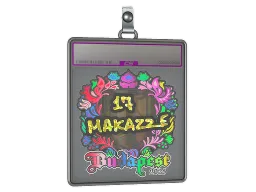 Sticker Slab | makazze (Holo) | Budapest 2025