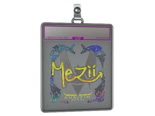 Sticker Slab | mezii (Holo) | Austin 2025