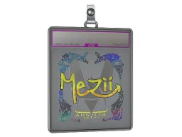 Sticker Slab | mezii (Holo) | Austin 2025