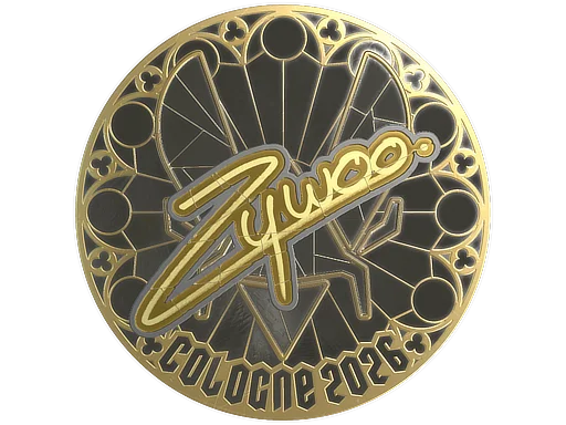 Sticker | ZywOo (Gold) | Cologne 2026