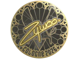 Sticker | ZywOo (Gold) | Cologne 2026