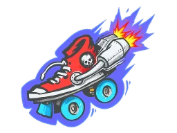 Sticker | Rocket Skates