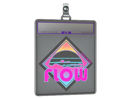 Sticker Slab | Miami Flow (Holo)