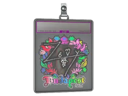 Sticker Slab | zevy (Holo) | Budapest 2025