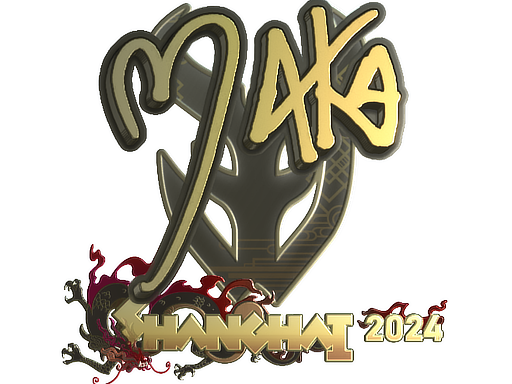 Sticker | Maka (Gold) | Shanghai 2024