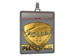 Sticker Slab | chopper (Gold) | Krakow 2017