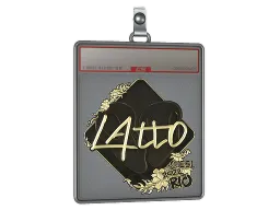 Sticker Slab | latto (Gold) | Rio 2022