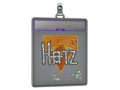 Sticker Slab | hatz (Glitter) | Antwerp 2022