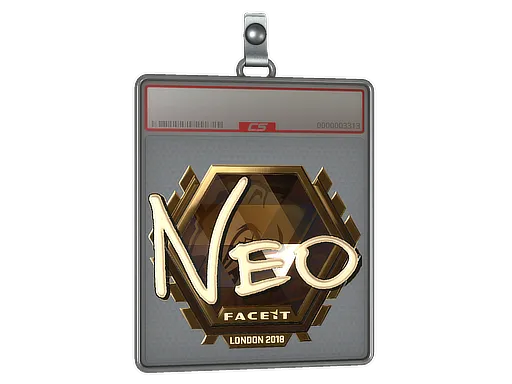 Sticker Slab | NEO (Gold) | London 2018