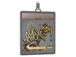 Sticker Slab | apEX (Gold) | Shanghai 2024