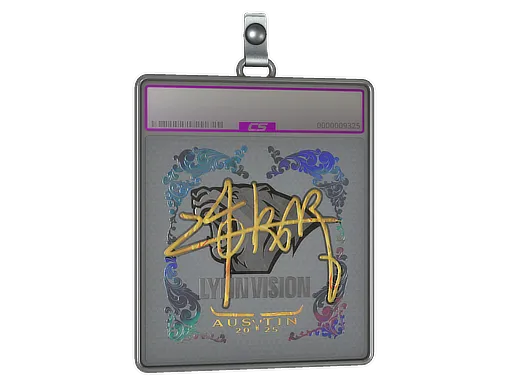Sticker Slab | z4KR (Holo) | Austin 2025