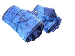 ★ Hand Wraps | Cobalt Skulls (Field-Tested)