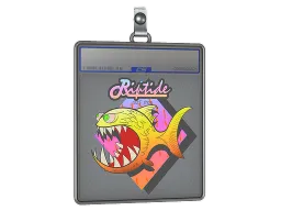 Sticker Slab | Yellow Jaggyfish