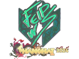 Sticker | felps (Holo) | Shanghai 2024