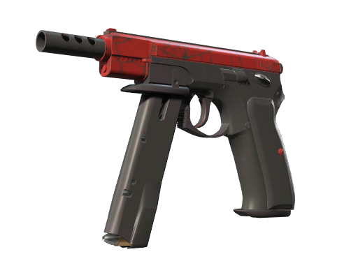 CZ75-Auto | Crimson Web (Minimal Wear)