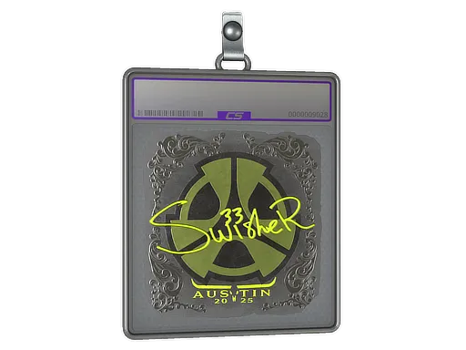 Sticker Slab | Swisher (Foil) | Austin 2025