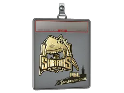 Sticker Slab | Sharks Esports (Gold) | Stockholm 2021