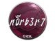 Sticker | n0rb3r7 | Katowice 2019 CS2 skin