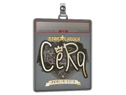 Sticker Slab | CeRq (Gold) | Berlin 2019