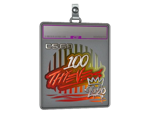 Sticker Slab | 100 Thieves (Foil) | 2020 RMR