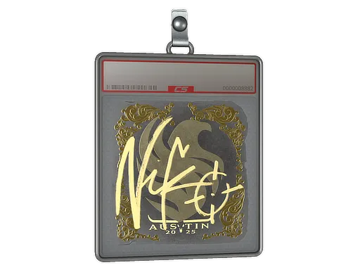 Sticker Slab | NiKo (Gold) | Austin 2025