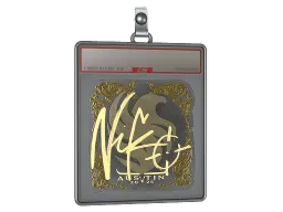 Sticker Slab | NiKo (Gold) | Austin 2025