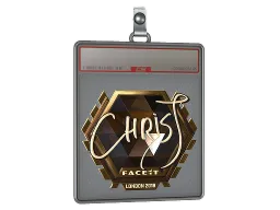 Sticker Slab | chrisJ (Gold) | London 2018
