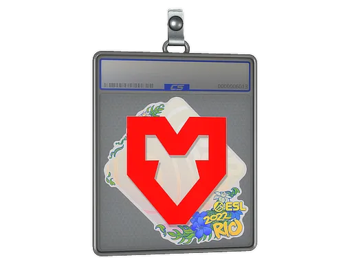 Sticker Slab | MOUZ | Rio 2022
