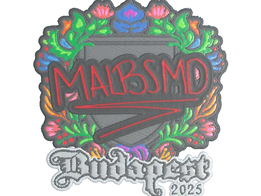 Sticker | malbsMd (Embroidered) | Budapest 2025