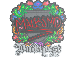 Sticker | malbsMd (Embroidered) | Budapest 2025