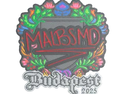 Sticker | malbsMd (Embroidered) | Budapest 2025