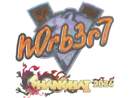 Sticker | n0rb3r7 (Holo) | Shanghai 2024