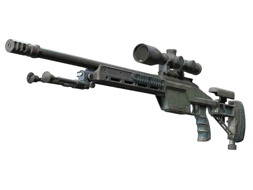 Souvenir SSG 08 | Halftone Whorl (Battle-Scarred)