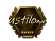 Sticker | USTILO (Gold) | London 2018 CS2 skin