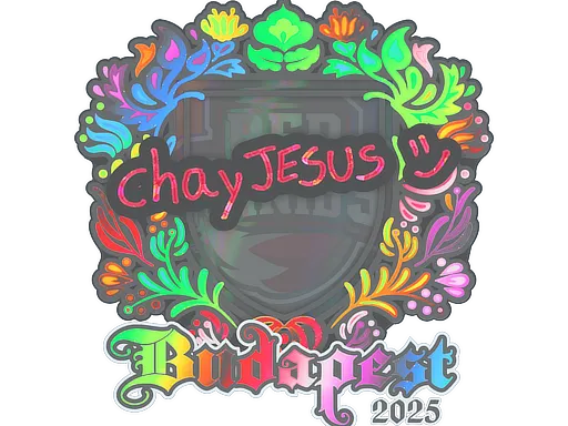 Sticker | chayJESUS (Holo) | Budapest 2025