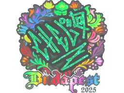 Sticker | chelo (Holo) | Budapest 2025