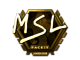Sticker | MSL (Gold) | London 2018
