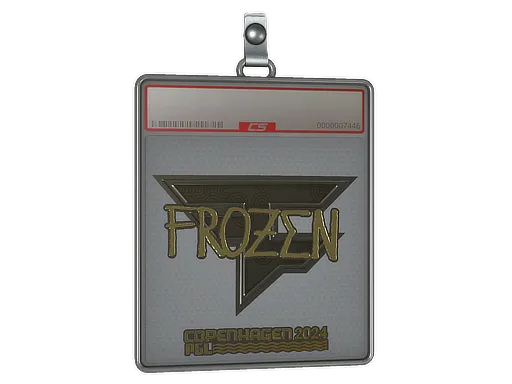 Sticker Slab | frozen (Gold) | Copenhagen 2024