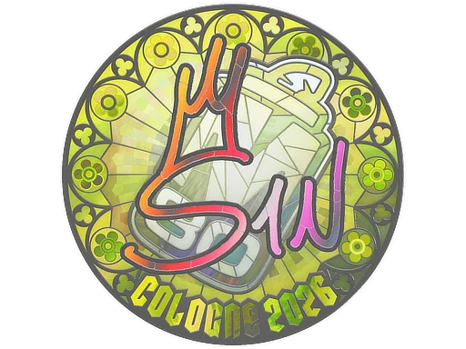 Sticker | s1n (Holo) | Cologne 2026