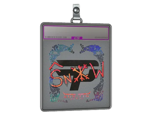 Sticker Slab | snow (Holo) | Austin 2025