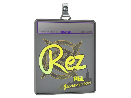 Sticker Slab | REZ (Holo) | Stockholm 2021