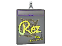 Sticker Slab | REZ (Holo) | Stockholm 2021