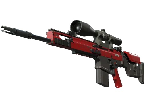 StatTrak™ SCAR-20 | Crimson Web (Factory New)
