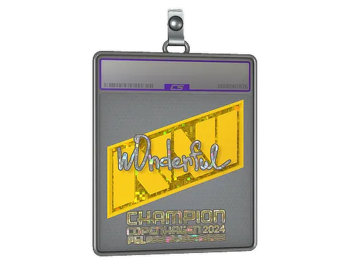 Sticker Slab | w0nderful (Glitter, Champion) | Copenhagen 2024