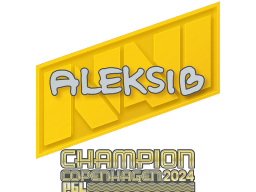 Sticker | Aleksib (Champion) | Copenhagen 2024