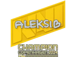 Sticker | Aleksib (Champion) | Copenhagen 2024