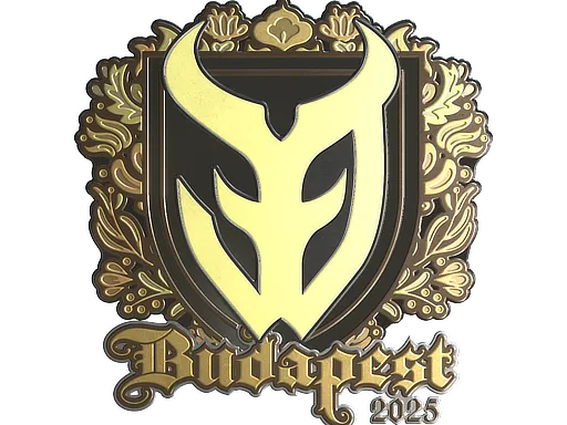 Sticker | 3DMAX (Gold) | Budapest 2025
