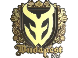 Sticker | 3DMAX (Gold) | Budapest 2025